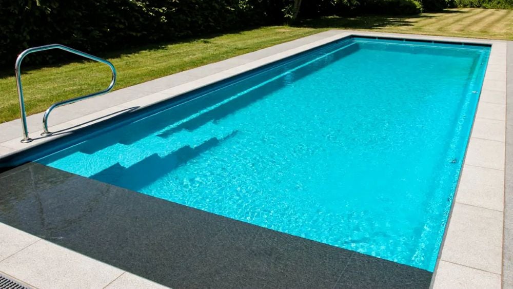 concrete or fiberglass pool